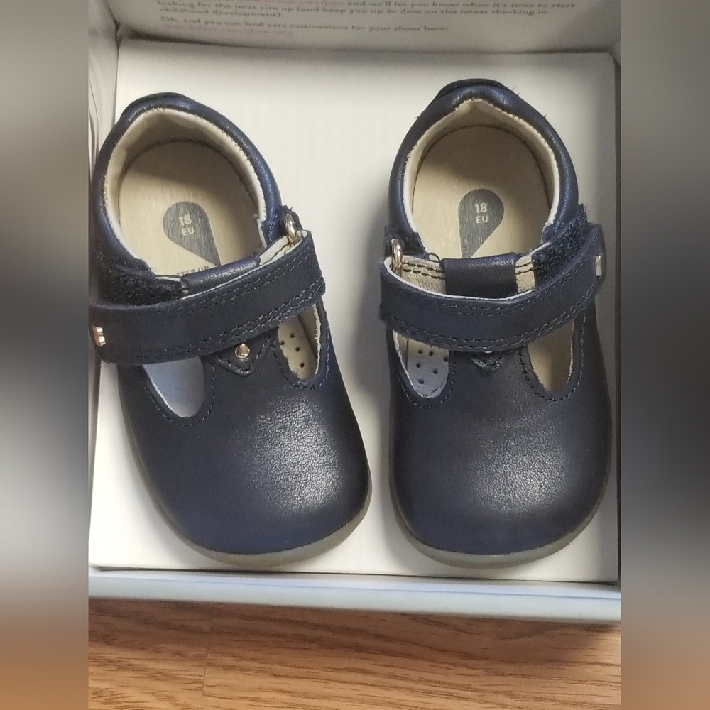 Infant Size 2.5 Bobux Navy Shoes